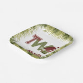 Football 2e jaar down Football verjaardagsfeestje Papieren Bordje (Gebogen)