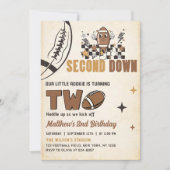  Football 2e verjaardag Uitnodiging (Voorkant)