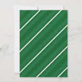 Football 2e verjaardagsuitnodiging zwart kaart (Achterkant)