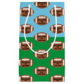 Football 4e jaar na geboorte klein cadeauzakje (Voorkant)