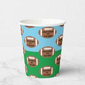 Football 4e jaar na geboorte papieren bekers (Links)