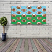 Football 4e jaar na geboorte spandoek