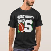 Football 5 jaar oud kind 5 jaar t-shirt (Voorkant)