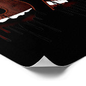 Football 67 Six Seven Funny Gen Alpha Meme Drip Poster (Hoek)