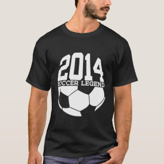 Football 9e Verjaardag Voetbal Legend 2014 T-shirt