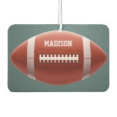 Football Aangepaste naam Luchtverfrisser (Voorkant)