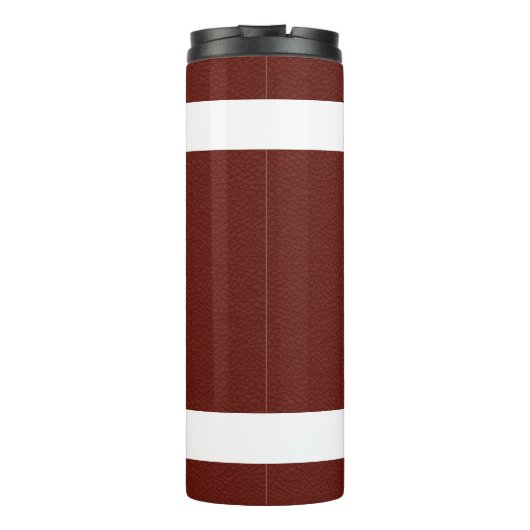 Football aangepaste thermische trommel thermosbeker (Achterkant)