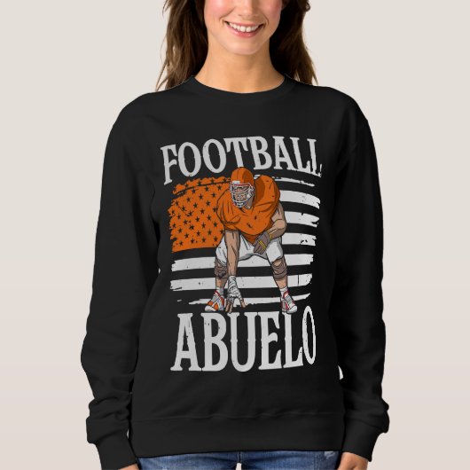 Football Abuelo Grandpa Grandfather Trui (Voorkant)