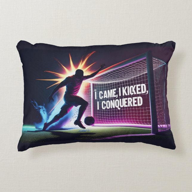 Football Accent Pillow Kussen (Voorkant)