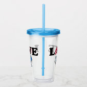 Football Acryl Drinkbeker (Rechts)