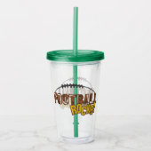 Football Acryl Drinkbeker (Voorkant)