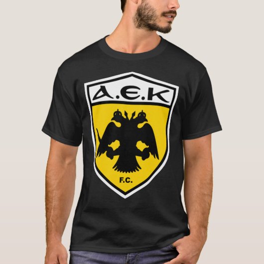FOOTBALL-AEK ATHENS LOGO Essential T-Shirt (Voorkant)