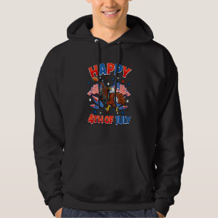 Football American Eagle 4 juli jongens Mannen VS F Hoodie