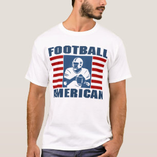 Football-Amerikaans t-shirt