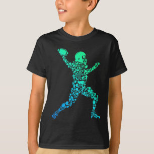 Football-Amerikaanse Football Boys Kinder Mannen T-shirt