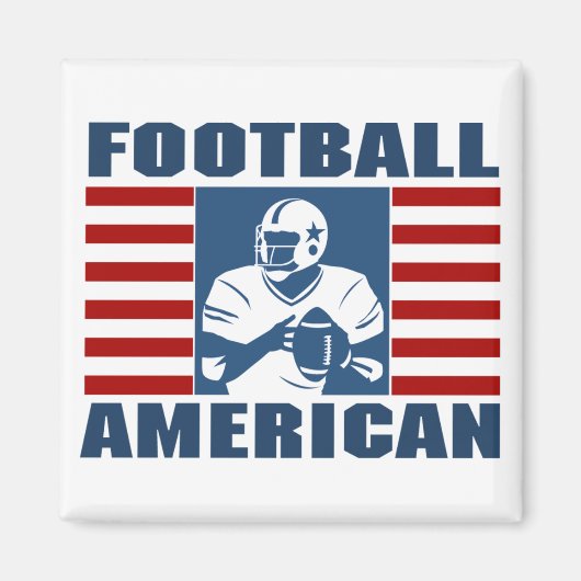 Football Amerikaanse magneet (Voorkant)