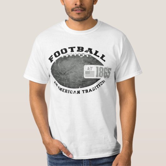  Football: Amerikaanse theebroekjes T-shirt (Voorkant)