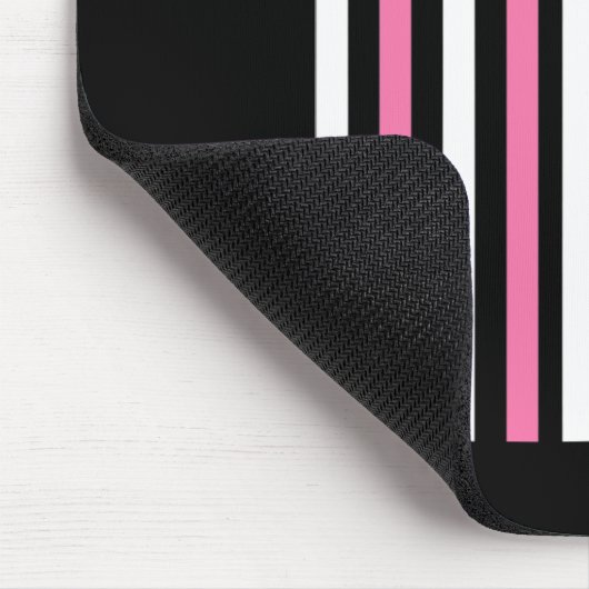 Football Amerikaanse vlag tegen borstkanker Muismat (Hoek)