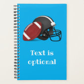Football and Football Helmet Planner (Voorkant)