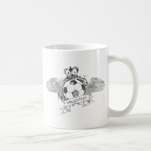 Football Argentinië Koffiemok (Rechts)