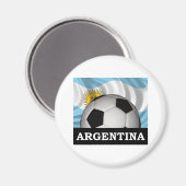 Football Argentinië Magneet (Voorkant / Achterkant)