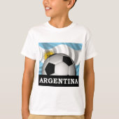 Football Argentinië T-shirt (Voorkant)