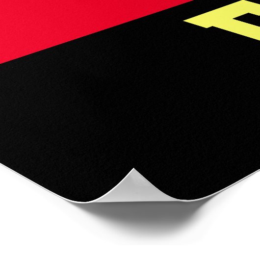 Football Art. Poster (Hoek)