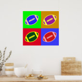 Football Art. Poster (Keuken)