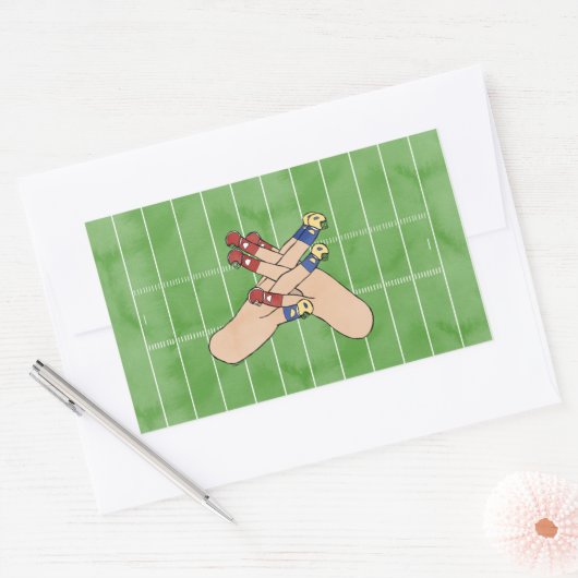 Football ASL Art Sticker (Envelop)