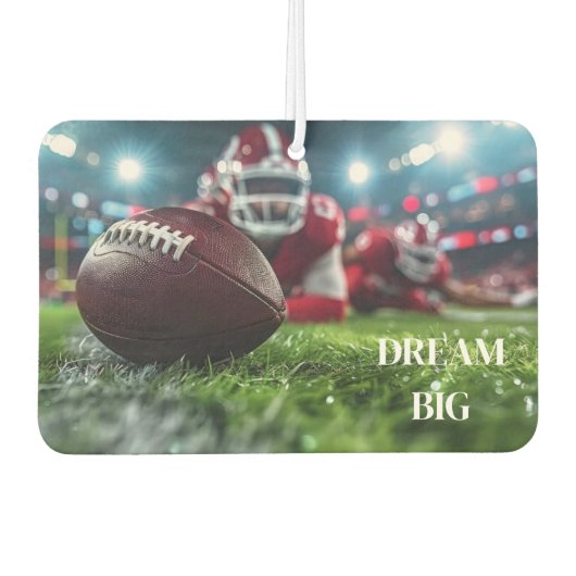 Football Auto Air Freshener Luchtverfrisser (Voorkant)