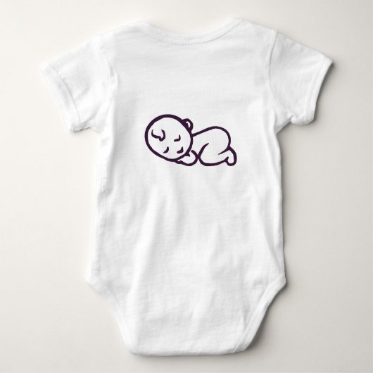 Football Baby Bodysuit (Achterkant)