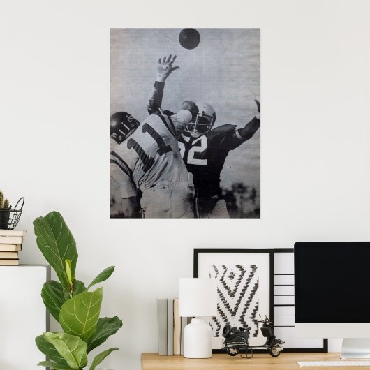 Football, Baby Poster (Thuiskantoor)