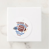 Football Baby shower Bedankjes Labels (In situ)