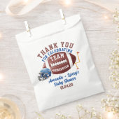 Football Baby shower Bedankzakje (Geknipt)