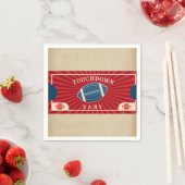  Football Baby shower Welkomstbord Servet (Insitu)