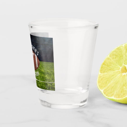 Football Bachelor Party Last Down Shot Glas (Rechts)