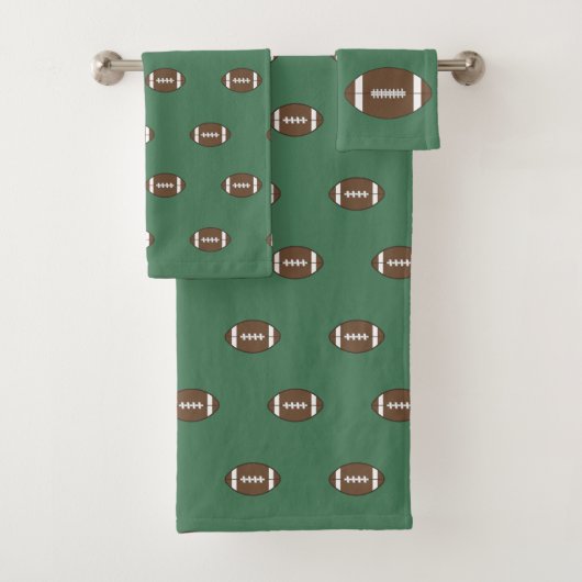 Football badhanddoeken set cadeau bad handdoek (Insitu)
