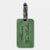 Football Bagagelabel (Achterkant verticaal)