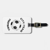  Football Bagagelabel (Voorkant horizontaal)