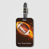 Football Bagagelabel, Football Bag Label Bagagelabel (Voorkant (verticaal))