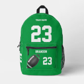 Football bal rugzak middelbare school Wg (Voorkant)