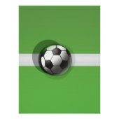 Football Ball Perfect Poster (Voorkant)