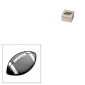 Football Ball Rubberstempel (Gestempeld)