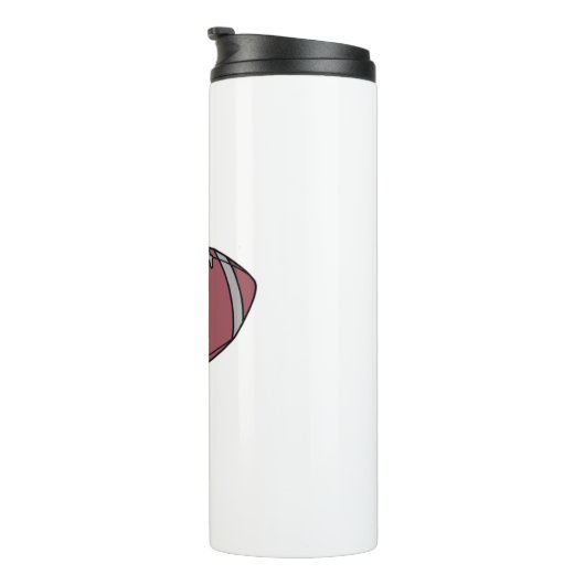 Football Ball Thermosbeker (Geroteerd rechts)