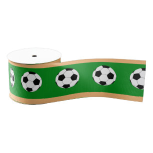 Football Ball Trendy Soccer mode/Sportventilatoren Grosgrain Lint