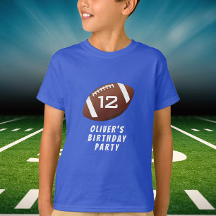 Football Ball Verjaardagsfeestje Gast van Eer T-shirt