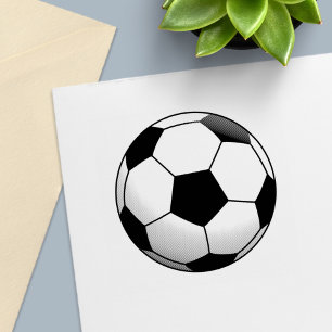 Football Ball, zelfinkend stempel
