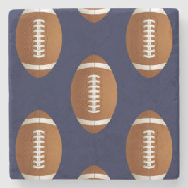 Football Balls Sports Stenen Onderzetter