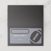 FOOTBALL Bar Bat Mitzvah Zittafel Escort Kaart Plaatskaartje (Buitenkant ongevouwen)