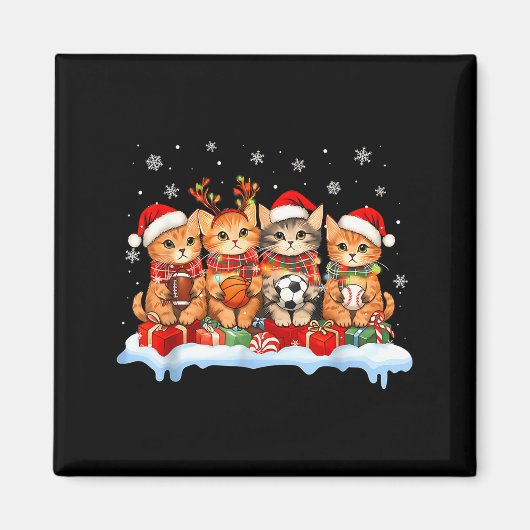 Football Baseball Basketball Player Funny Srt Chri Magneet (Voorkant)